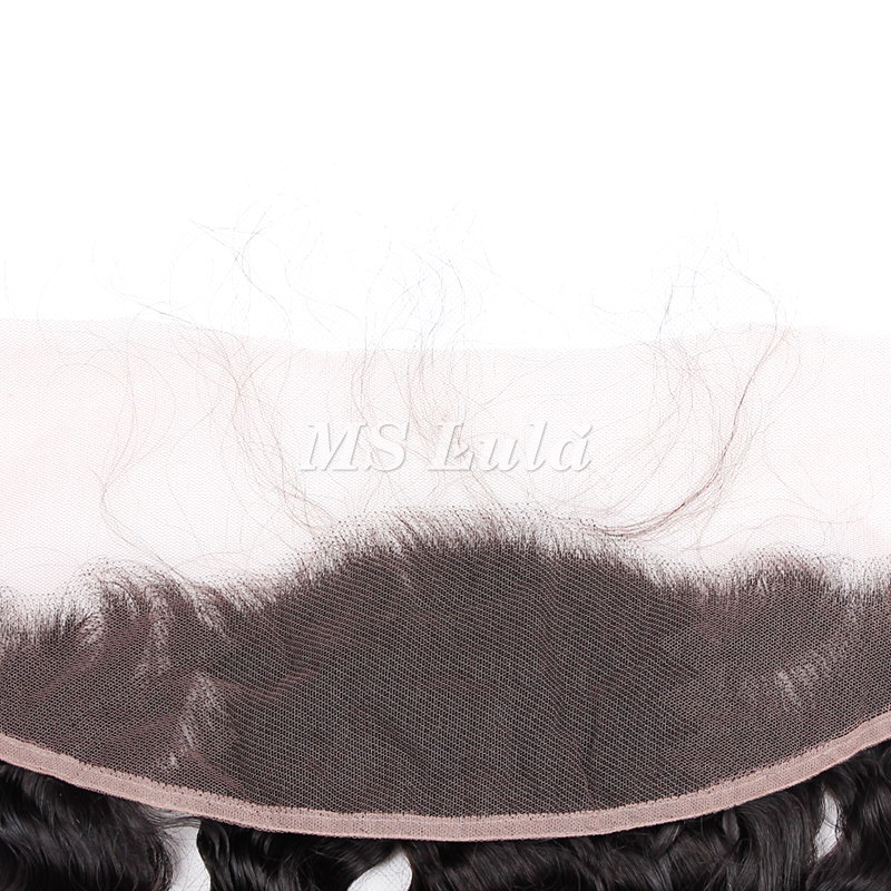 Natural Wave 13x4 Transparent Lace Frontal - 图片 4